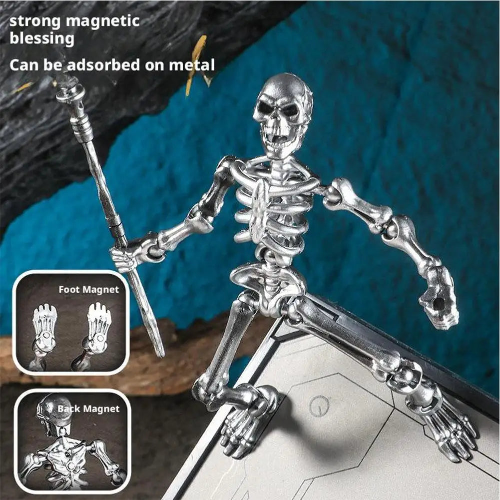 Mini Medieval Skeleton Figurines for Halloween Decor Peaceful Pleasures Health and Wellness