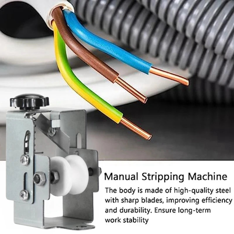 Electric Wire Manual Stripping Machine Scrap Stripper Steel Drill