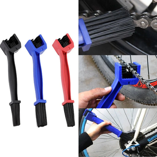 Bicycle & Motorcycle Chain Cleaner Brush Scrubber Tool Chain Cleaning Brush Peaceful Pleasures Health and Wellness