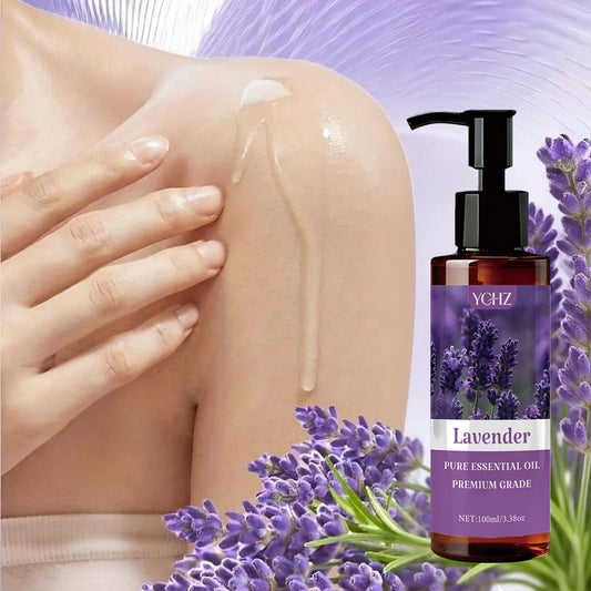 YCHZ Lavender Essential Oil – Skin, Hair & Beard Care | 100ml Lavender Essential Oil Oasis Select