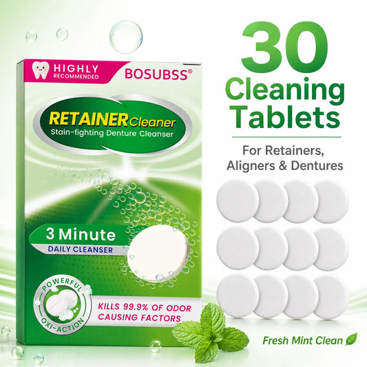 Denture Cleaning Tablets for Retainers, Guards & Braces Denture Cleaning Tablets Peaceful Pleasures Health and Wellness