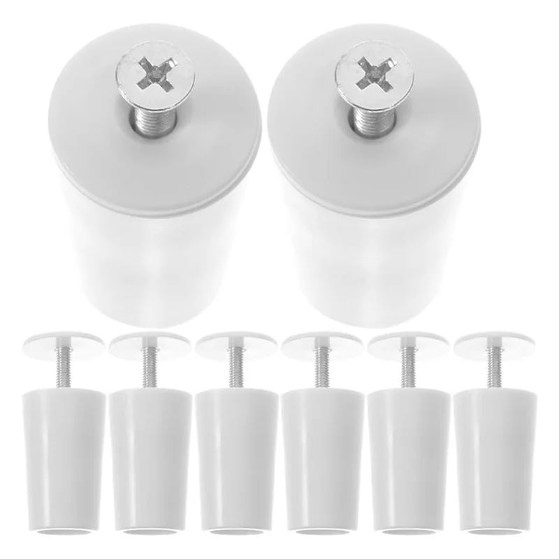 Roller Blind Stopper Clips 8-Pack White | Window Shutter Repair
