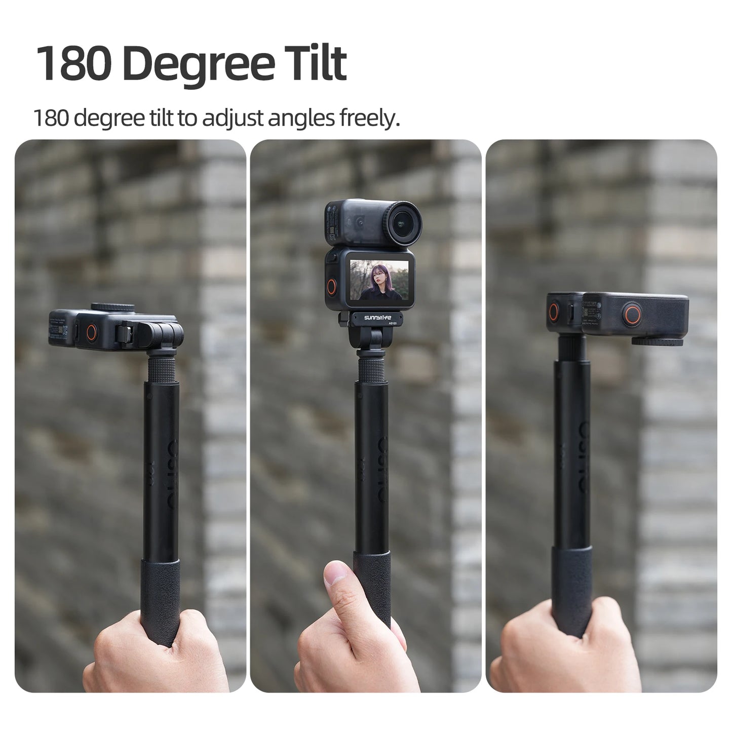 For DJI OSMO Nano Dual-Direction Magnetic Adapter 1/4" Extension Piece Adjustable Rotating Quick-Release Plate Accessory Peaceful Pleasures Health and Wellness