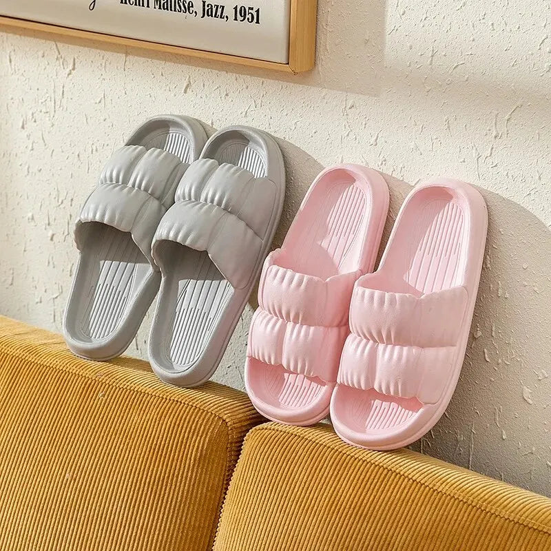 Non-Slip Soft Slippers for Women & Men – 11-Pair Set House Slippers Peaceful Pleasures Health and Wellness
