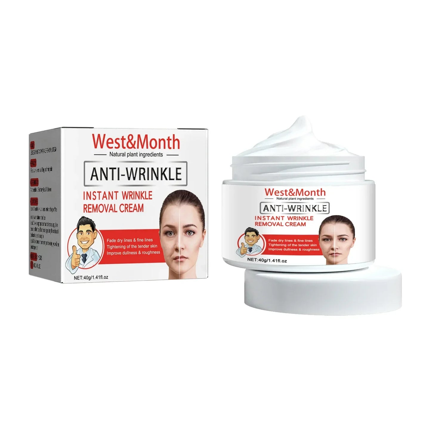 ENVISHA Face Cream – Collagen, Retinol & Hyaluronic Acid 40g Face Cream Peaceful Pleasures Health and Wellness