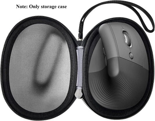 Travel Case for Logitech Lift Vertical Ergonomic Mouse Mouse Carrying Case Oasis Select Black