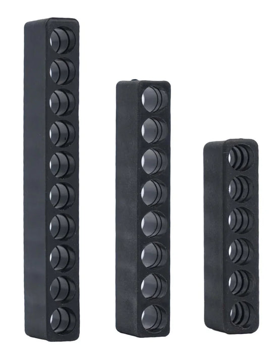 Bit Holder 6 8 10 Hole 1 4 Hex Shank Screwdriver Plastic Storage Box Peaceful Pleasures Health and Wellness Default Title