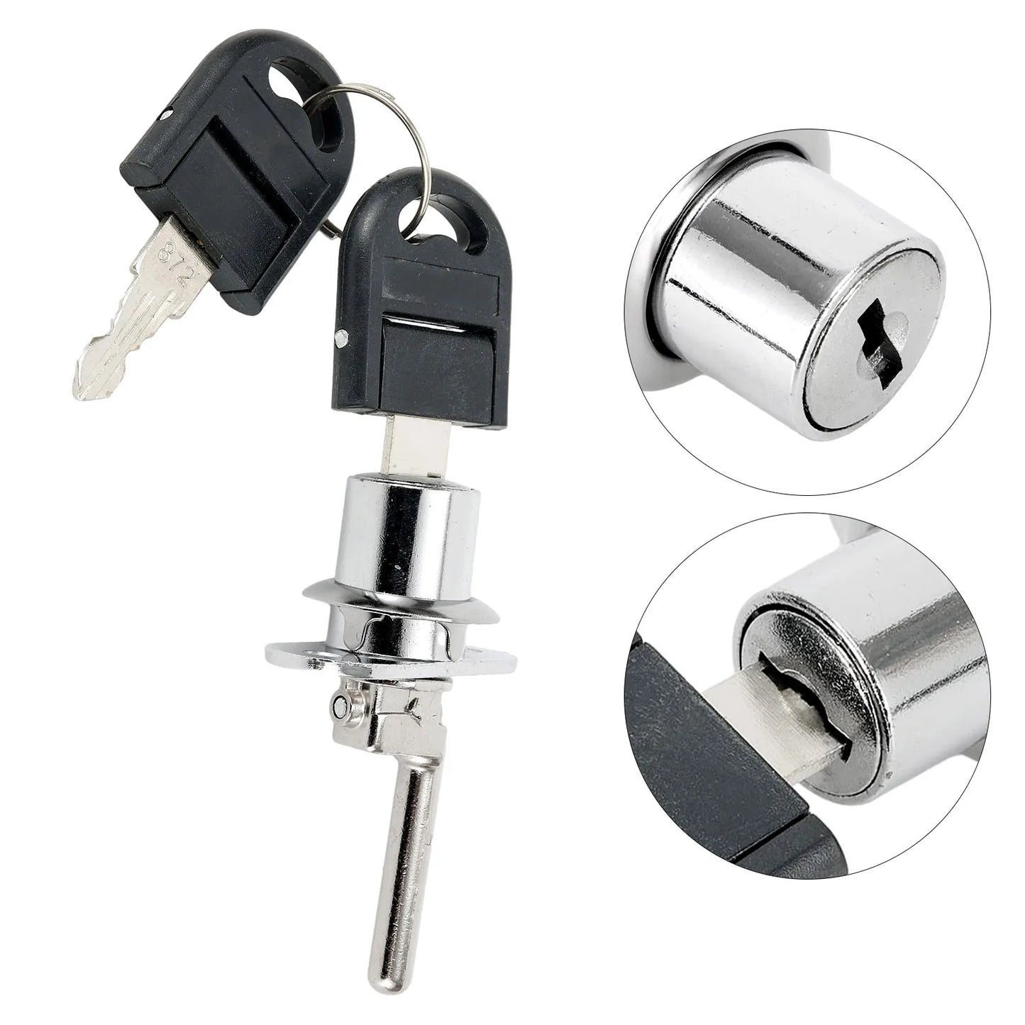 16 Cylinder Locks Cabinet Mailbox Lock Furniture Desk Drawer Cupboard