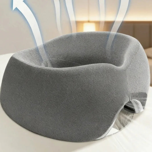 Memory Foam Face down Pillow Ergonomic Prone Resting Comfort Headrest for Home Massage Beauty Salon Peaceful Pleasures Health and Wellness