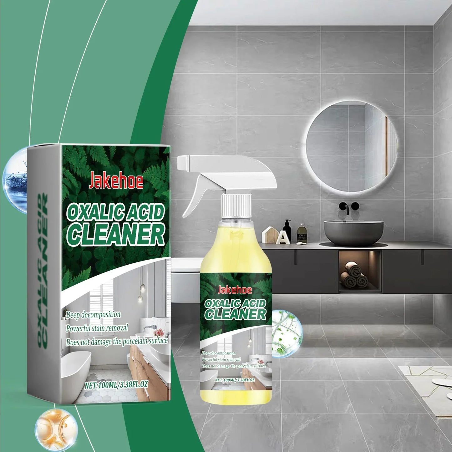 Jakehoe Oxalic Acid Toilet Cleaner – Urine & Stain Remover