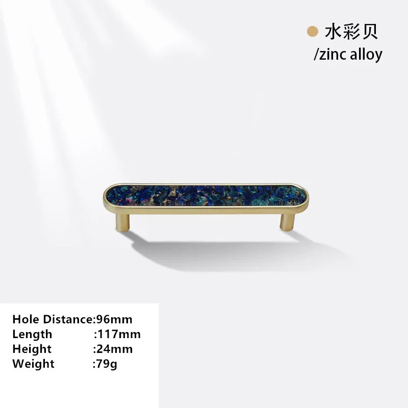 Zinc Alloy Cabinet Drawer Knob – Modern Shell Handle