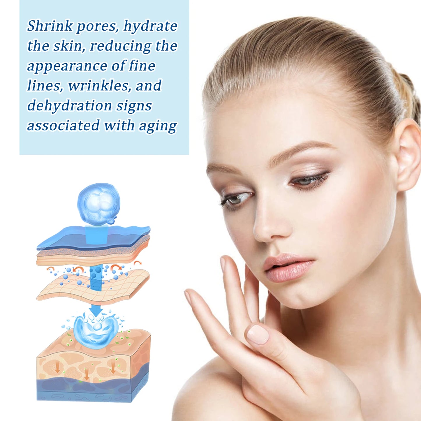 Hyaluronic Acid Serum – Anti-Aging, Pore Tightening & Moisturizing
