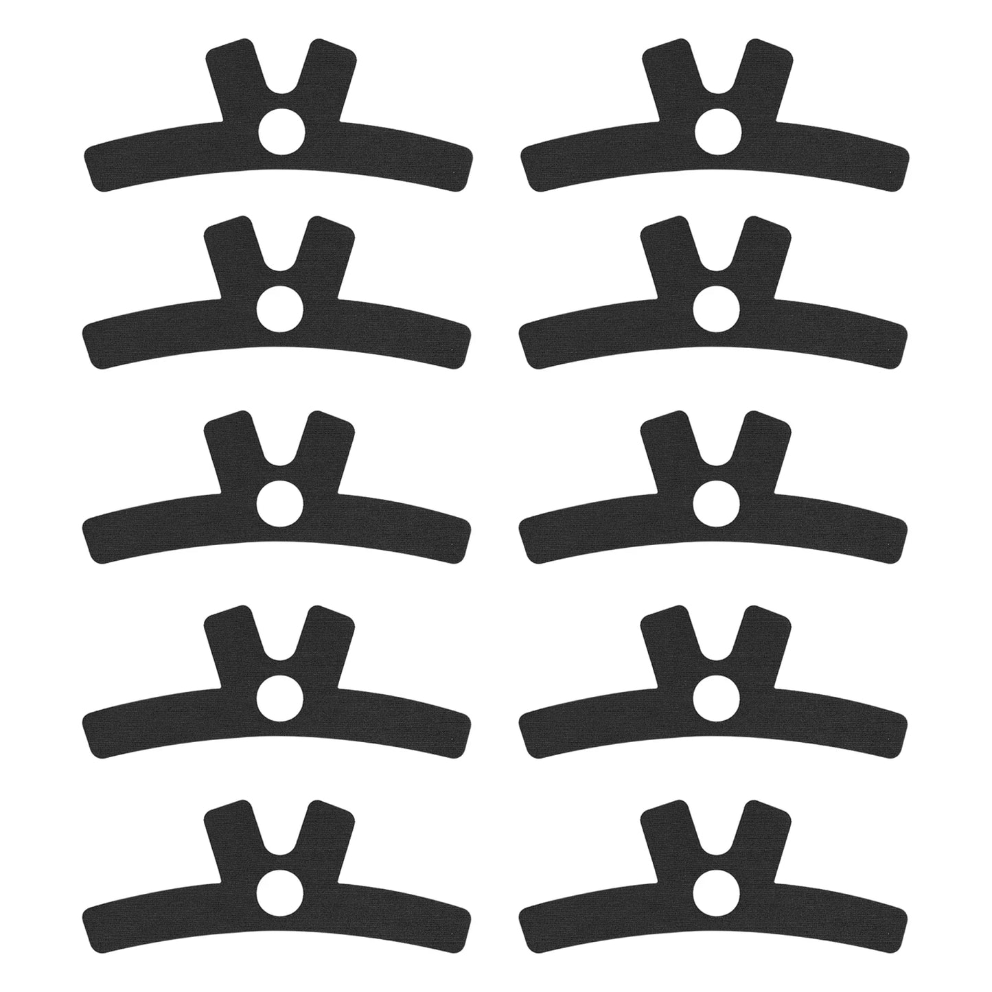 10 Pack Unisex Elastic Sports Tape with Breathable Mesh Athletic Tape for Neck and Shoulder for Sports Muscle Support Peaceful Pleasures Health and Wellness Black