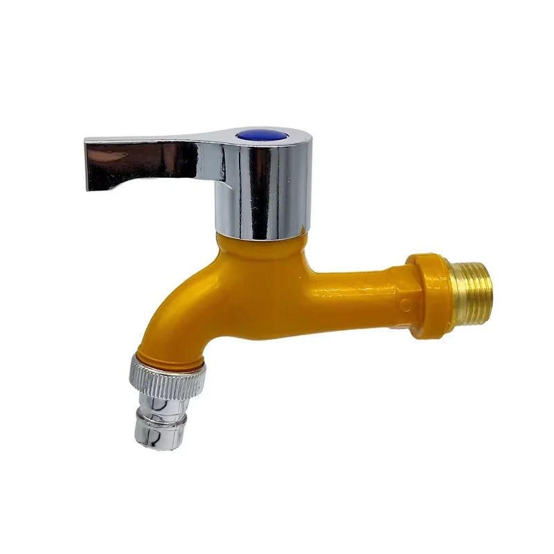 1/2" In-Wall Washing Machine Faucet | 4-Point Water Inlet Tap