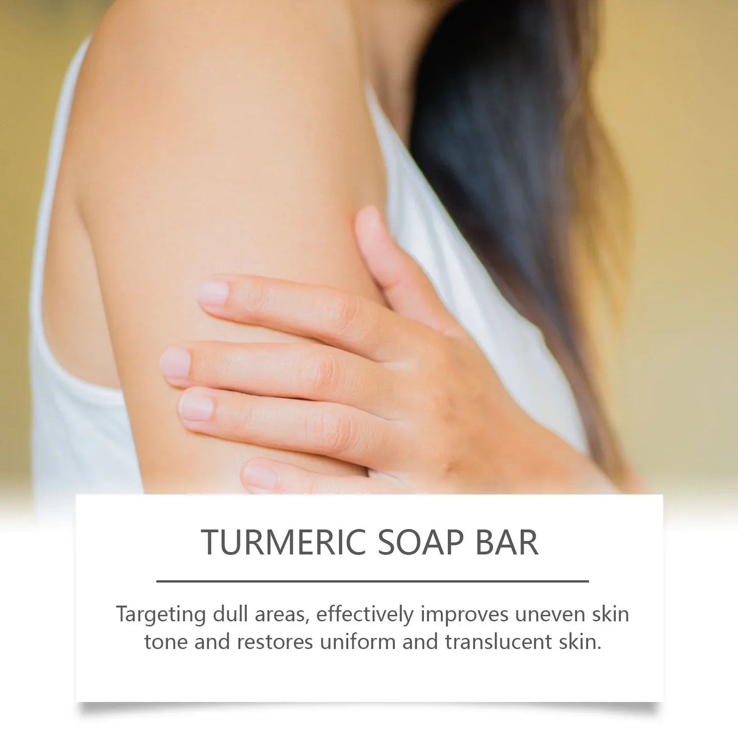 OceAura Lemon Turmeric Brightening Body Soap | Cleanse & Glow