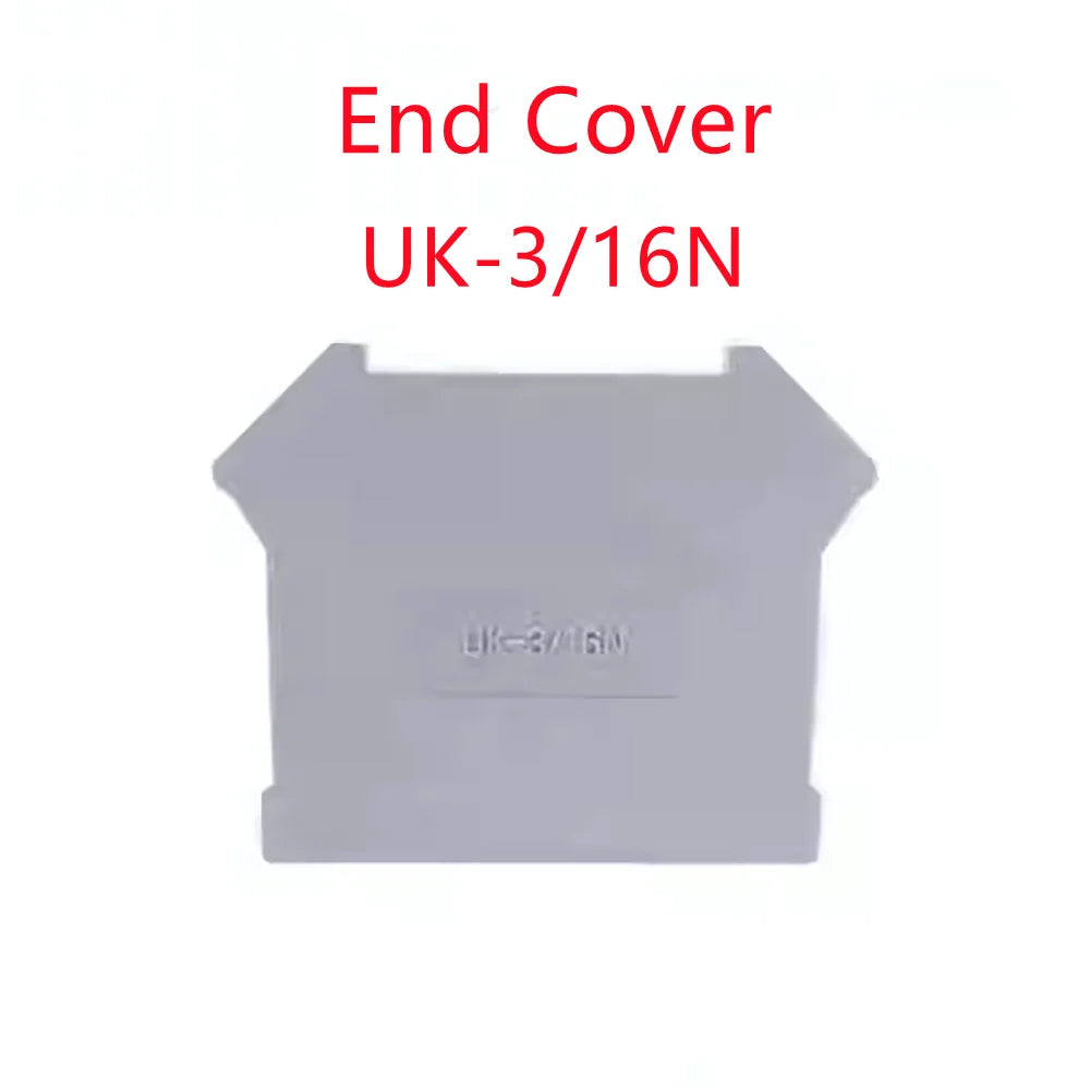 10pcs/lot UK6N UK 6N Screw Feed-through Wire Connector UK 6mm² Universal Plug Multi-Color Electrical DIN Rail Terminal Block Peaceful Pleasures Health and Wellness UK3-16N 10pcs