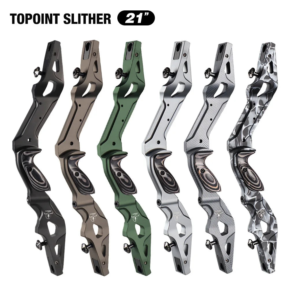 Topoint Slither 21 Bow Riser ILF CNC American Hunting Recurve Take