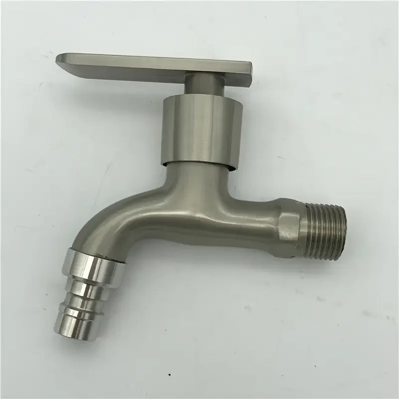 Stainless Steel Dual Outlet Faucet | Ceramic Valve Single Handle