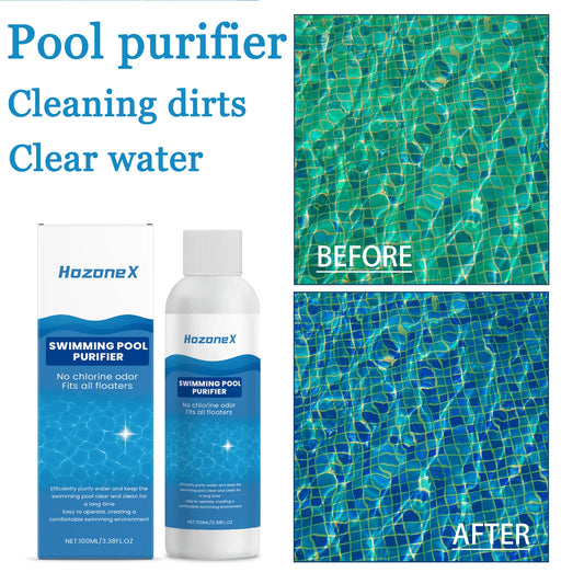100ml Pool Purifier Liquid | Clear Water & Odor Control Pool Purifier Liquid Peaceful Pleasures Health and Wellness Default Title