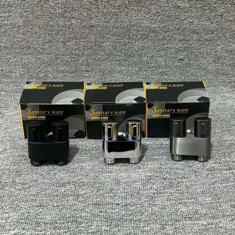 Double Outlet Angle Valve | Shower & Washing Machine Control