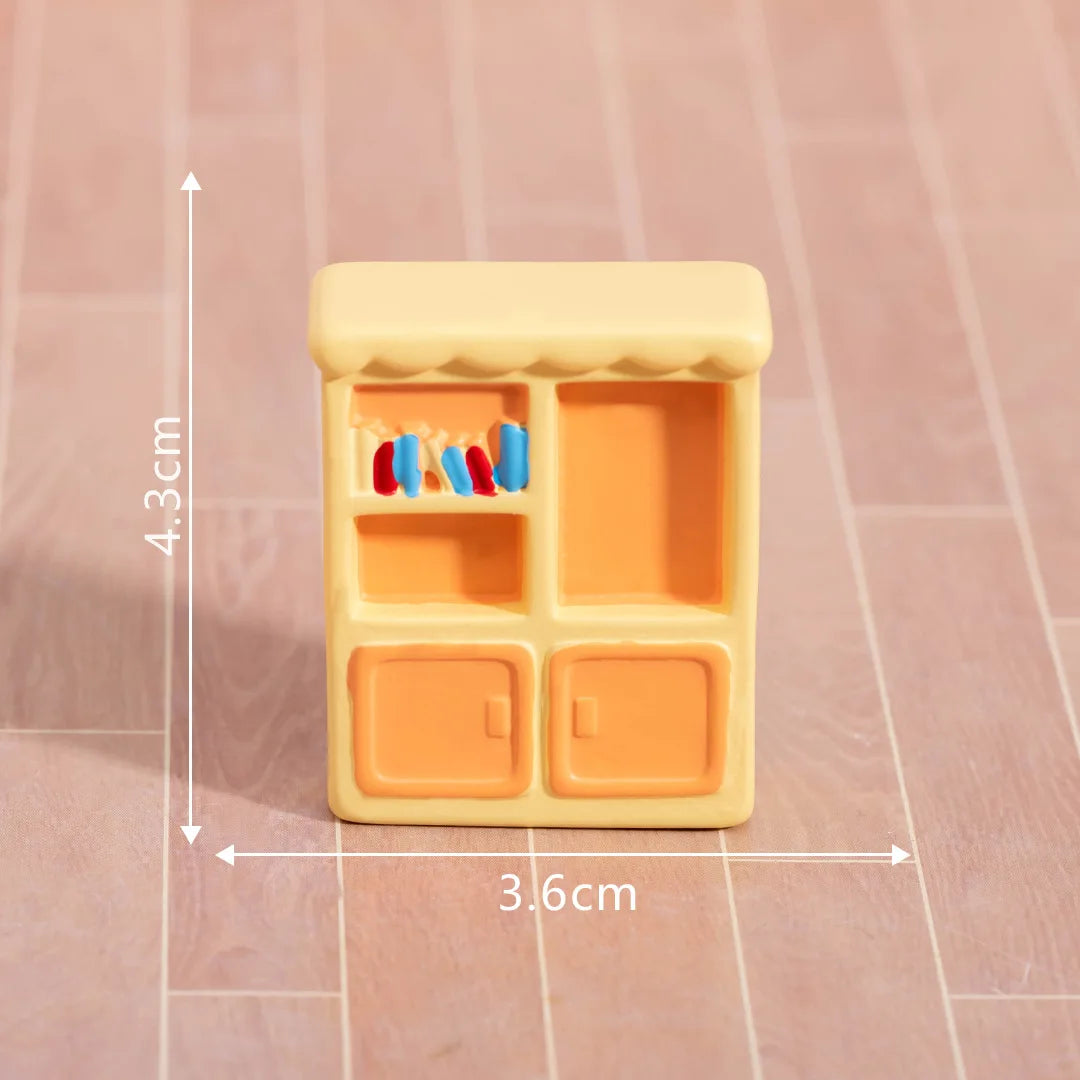 Mini Living Room Furniture Set – Realistic Dollhouse Decor Accessories for DIY & Pretend Play Home Scenes Home Accessories Peaceful Pleasures Health and Wellness 07