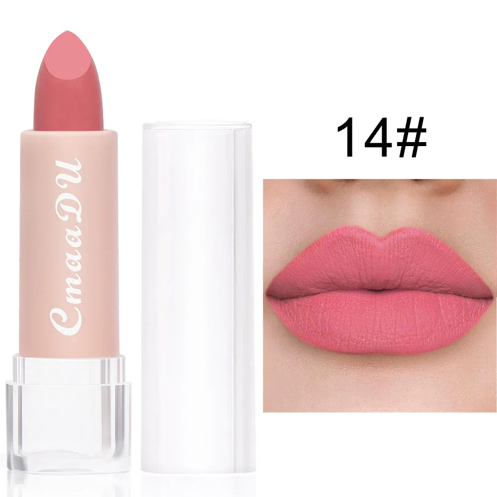 Cmaadu Velvet Matte Lipstick – Waterproof Long-Lasting Lip Gloss