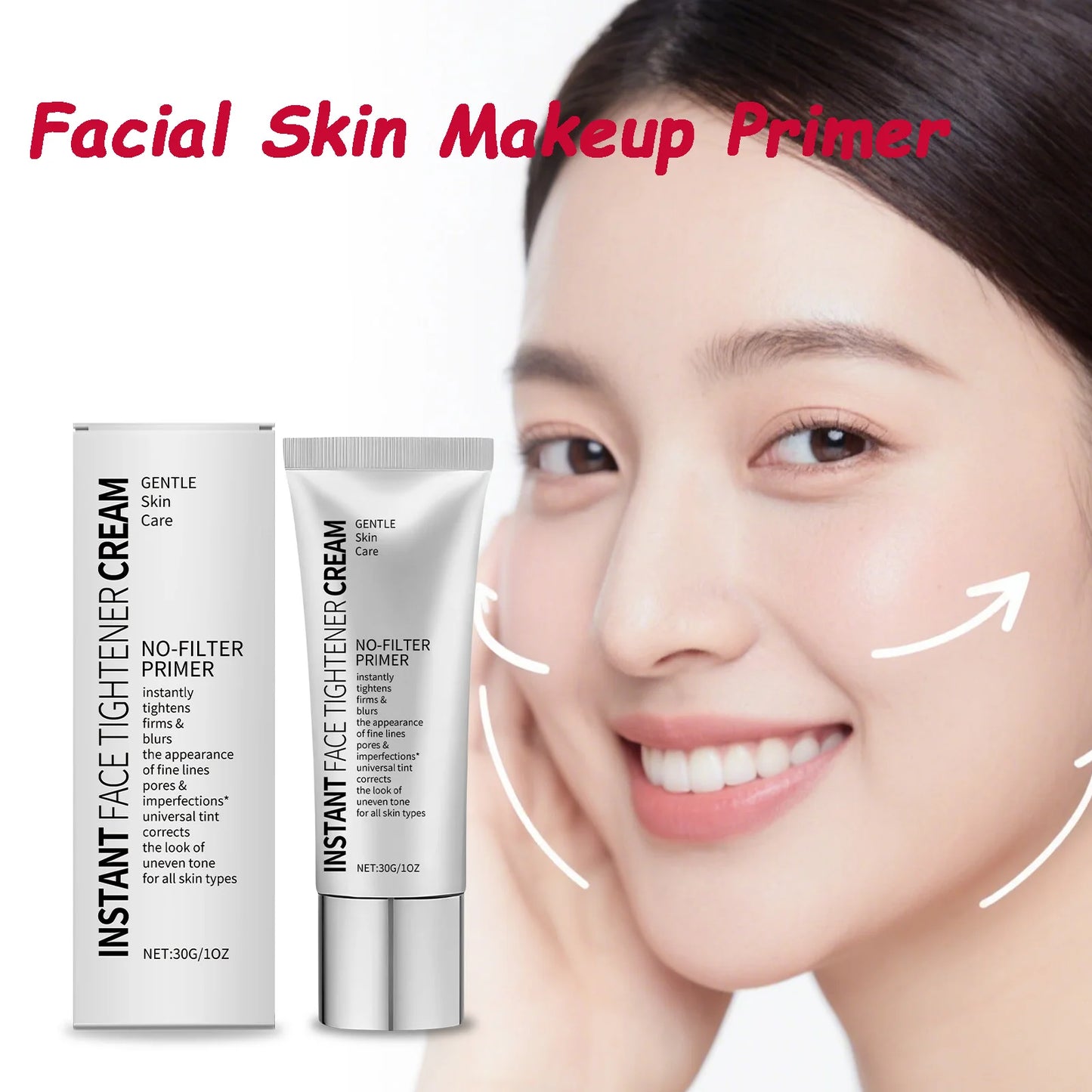 Face Firming Primer Cream – Hydrating, Brightening & Oil Control