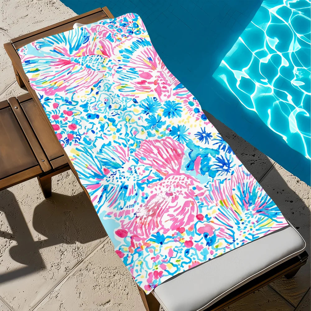 Quick-Dry Beach Towel | Soft Pool Travel Gym Towel 11 Sizes Quick-Dry Beach Towel Peaceful Pleasures Health and Wellness z7 STJ150x200CM