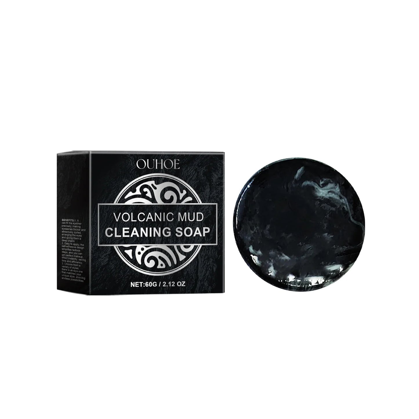 Volcanic Mud Soap – Oil Control, Deep Cleanse & Brightening