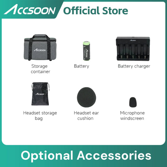 Accsoon CoMo & CoMo SE Wireless Intercom Headset Accessories Intercom Accessories Oasis Select
