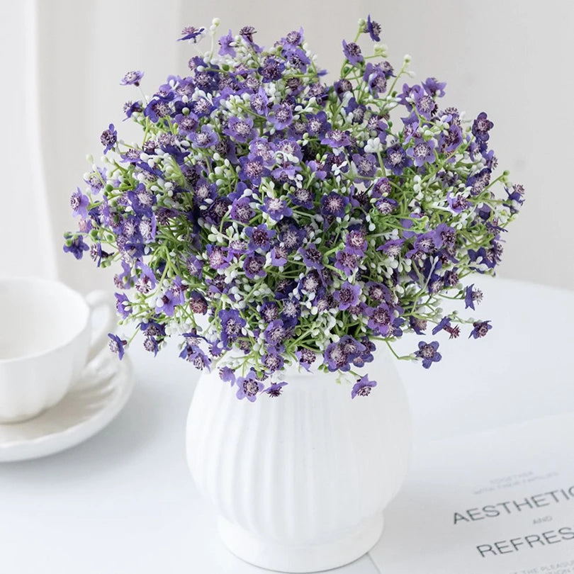 Artificial Baby's Breath Flowers | Wedding & Home Decor Bouquet
