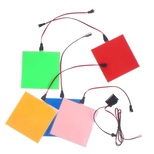 1 Piece 12V EL Flexible Electroluminescent Cold Light Source Cuttable DIY Luminous Frame Backlight Model Environmental Source Peaceful Pleasures Health and Wellness