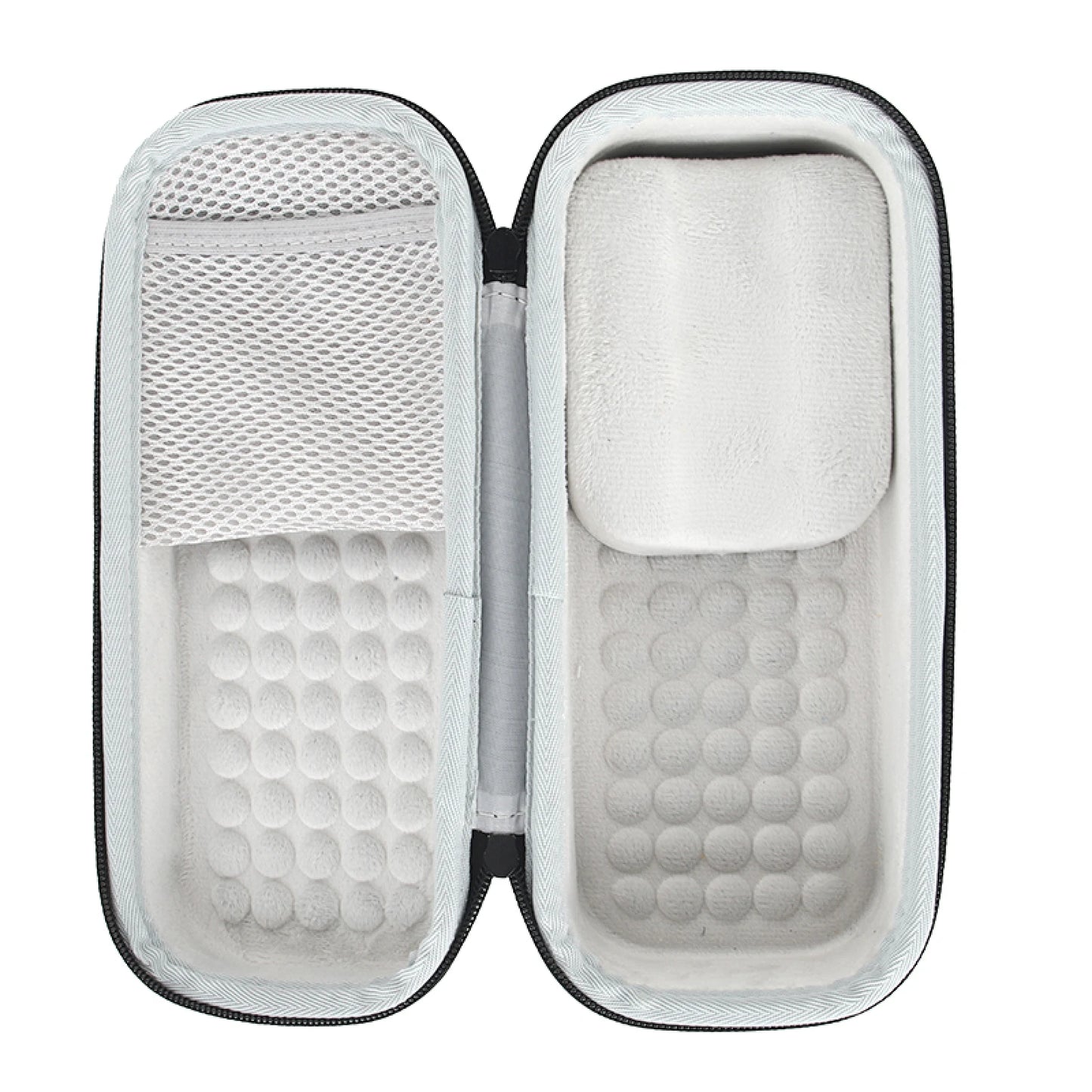 Shock-Proof For JBL KMC600/KMC500/KMC650 Microphone Storage Bag Mesh Pocket Design Is For Storing Data Cables And Other Items Peaceful Pleasures Health and Wellness Gray lining
