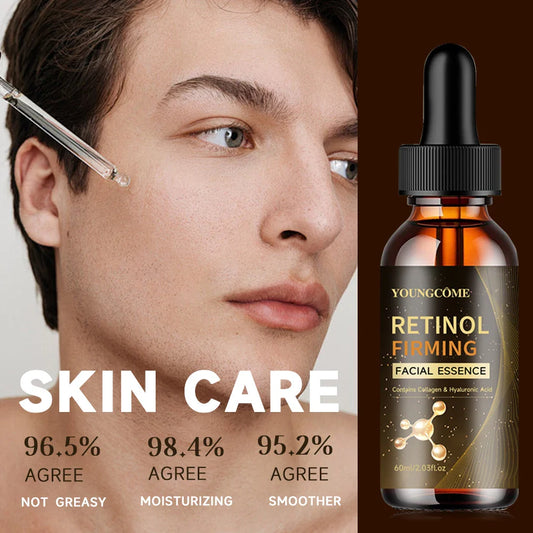 Retinol & Hyaluronic Acid Anti-Aging Facial Serum for Men Anti-Aging Face Serum Oasis Select