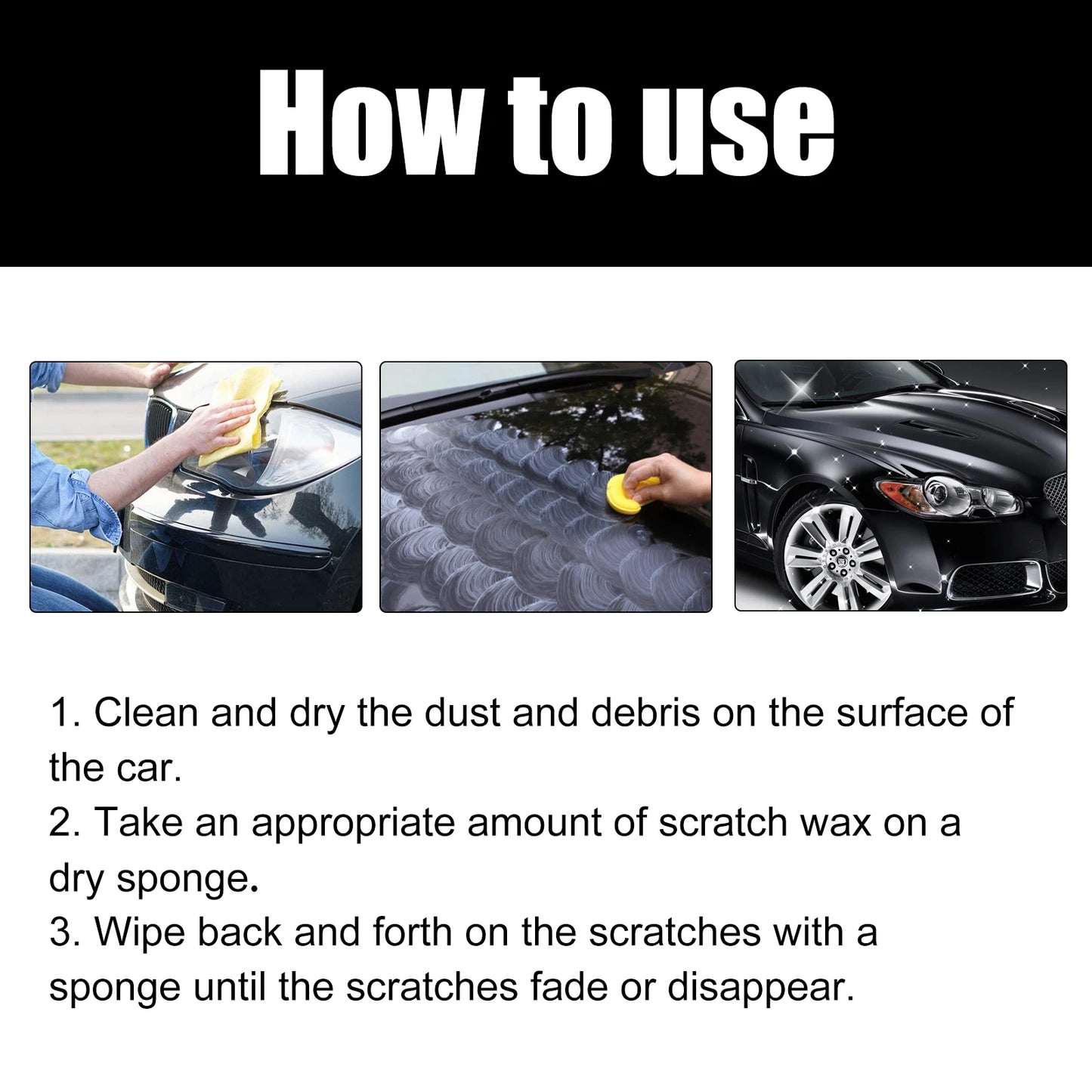 RayHong Car Scratch Repair Wax | Polish & Restore Paint