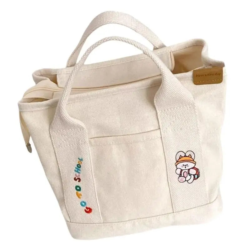 Water Resistant Canvas Mom Bag | Baby & Meal Organizer