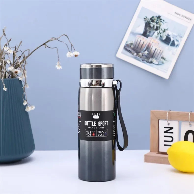 1000ml Stainless Steel Vacuum Thermos Flask – Leakproof
