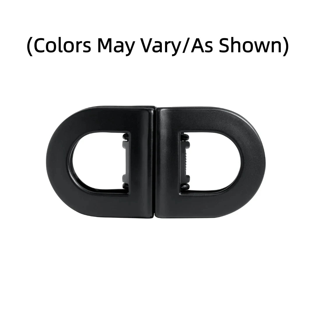 Women's Strong Anti-Slip Magnetic Hair Clips, No Residue, Suitable for Home and Travel, Easy Women's Hairstyle Accessories Peaceful Pleasures Health and Wellness black