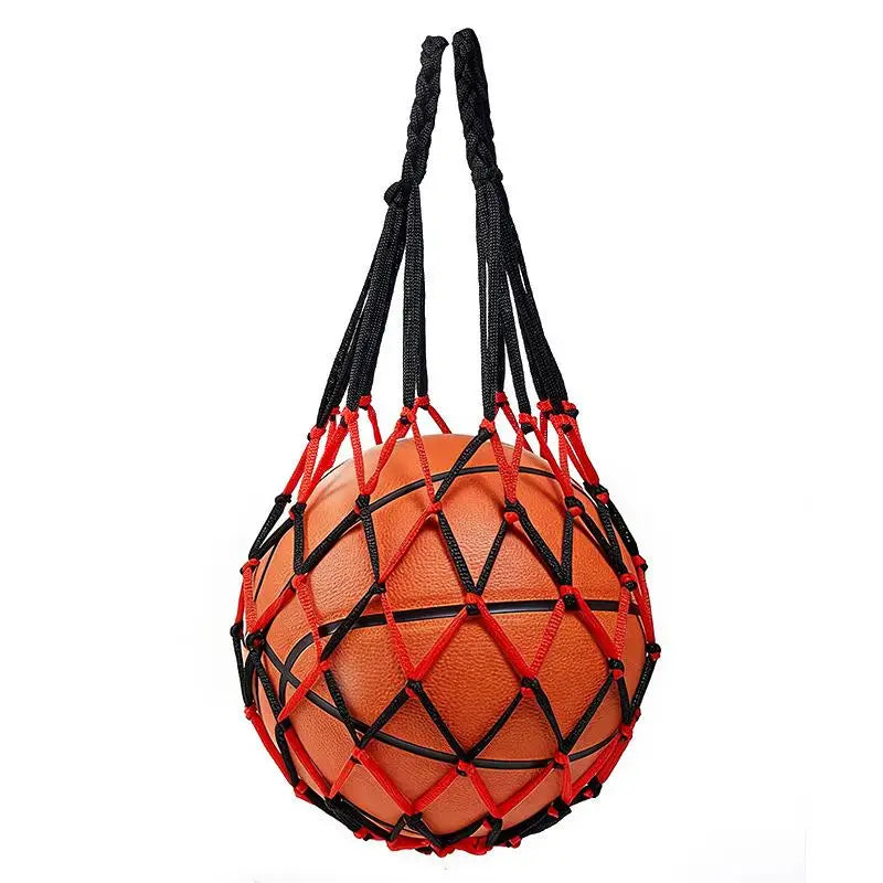 Nylon Mesh Ball Net Bag – Soccer, Basketball & Volleyball