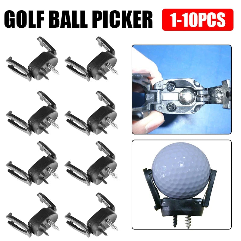 Golf Ball Pick Up Tool for Putter | No-Bend Retriever Grabber