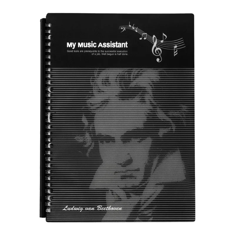 Music Score Folder Expandable Sheet Metal Piano Musician Violin