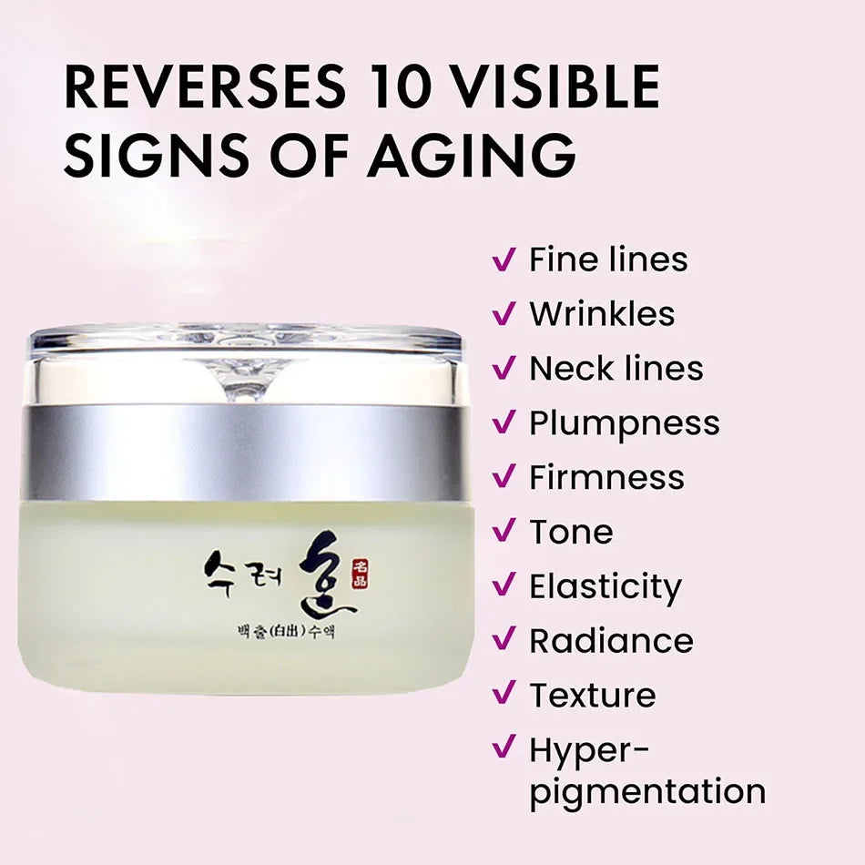 50g Collagen Face Cream Nourish Plump Up Skin,fresh Texture Cream Make Skin Younger Day/Night Cream Moisturizer Korean Cosmetics Peaceful Pleasures Health and Wellness