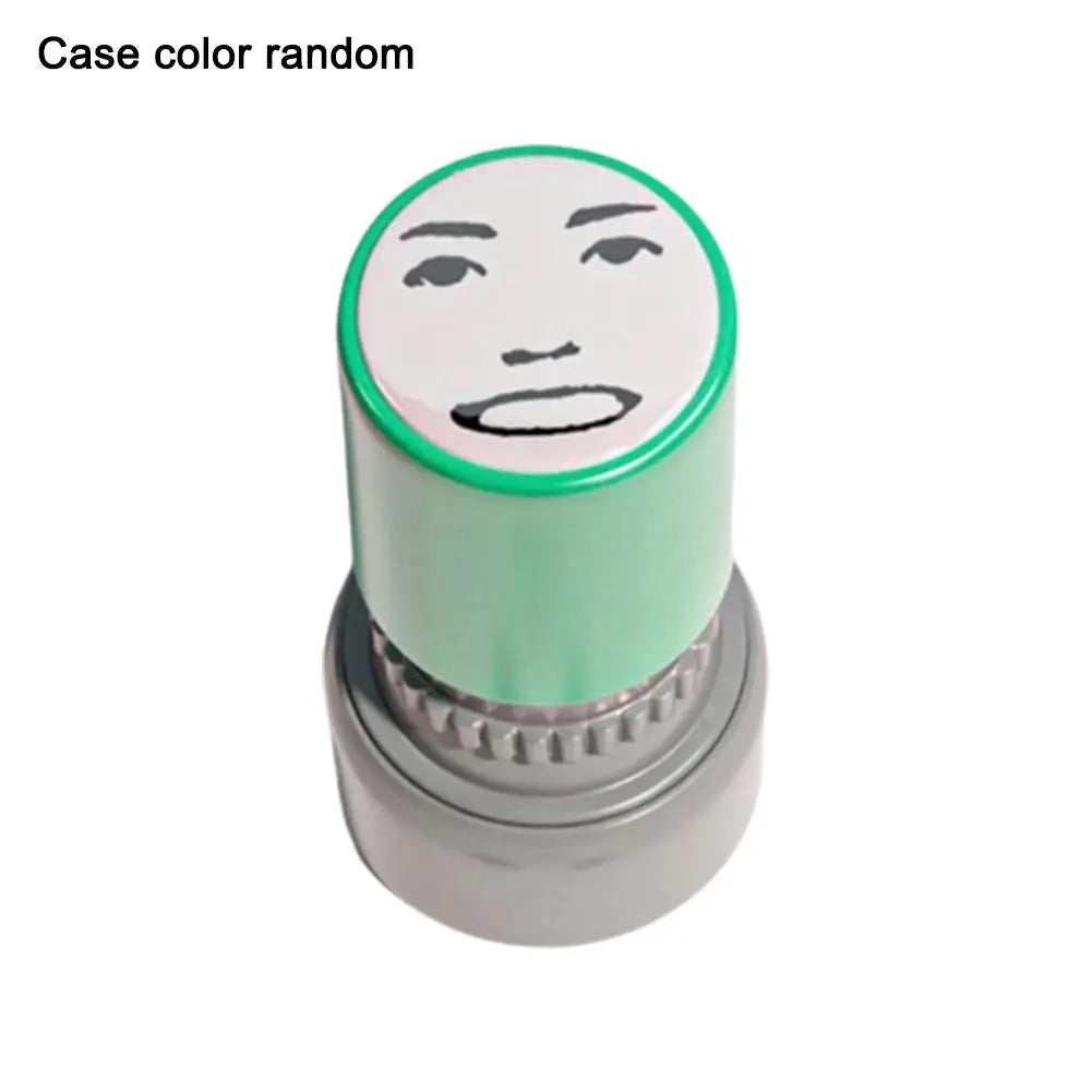 Anime Emotion Ink Stamp – Fun Novelty Seal Kids Craft Toy