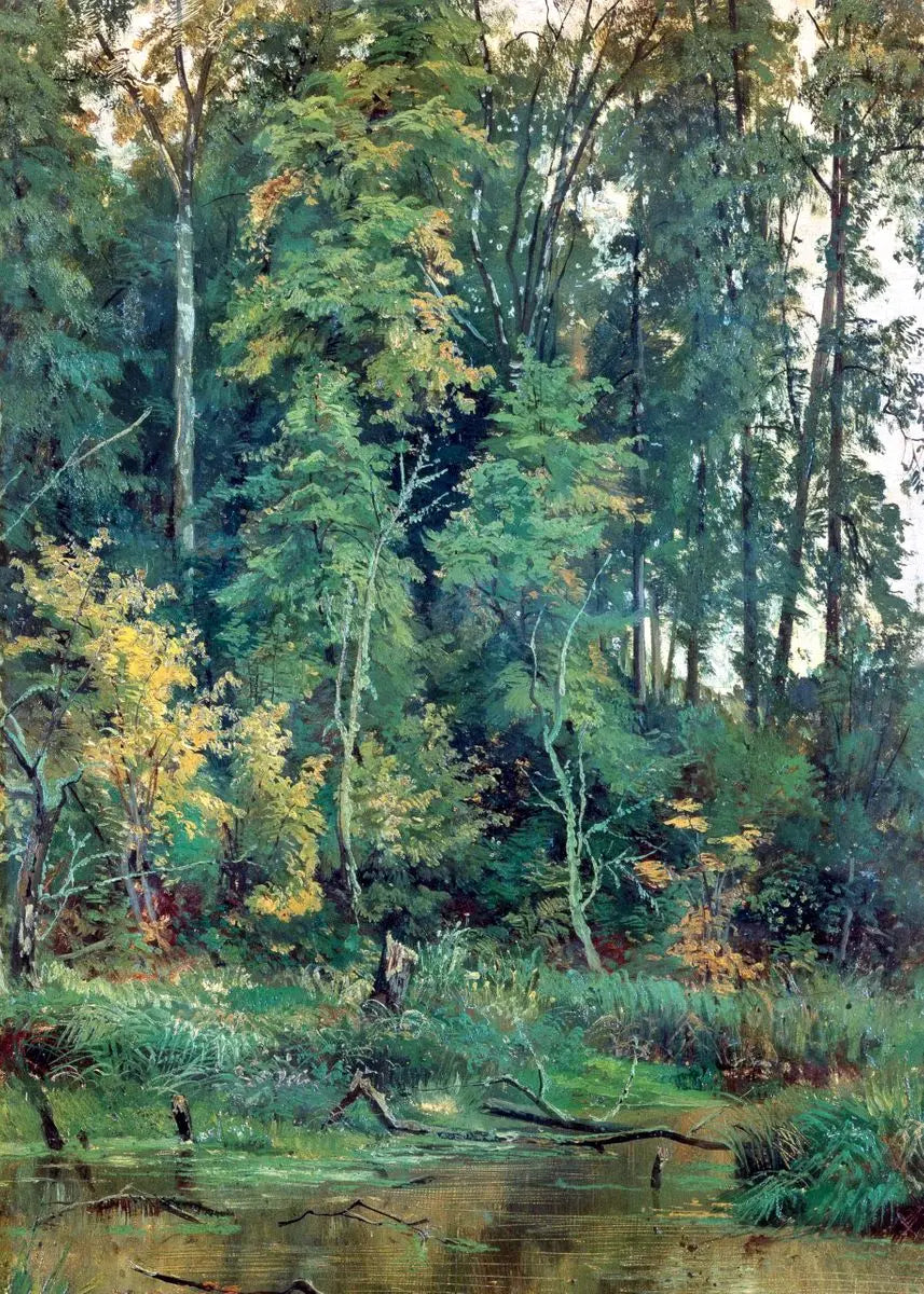 Ivan Shishkin Landscape Canvas Wall Art Print | Unframed