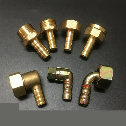 Brass Hose Barb Fitting 4–19mm x 1/2" BSP Female Thread Adapter Brass Hose Fitting Oasis Select