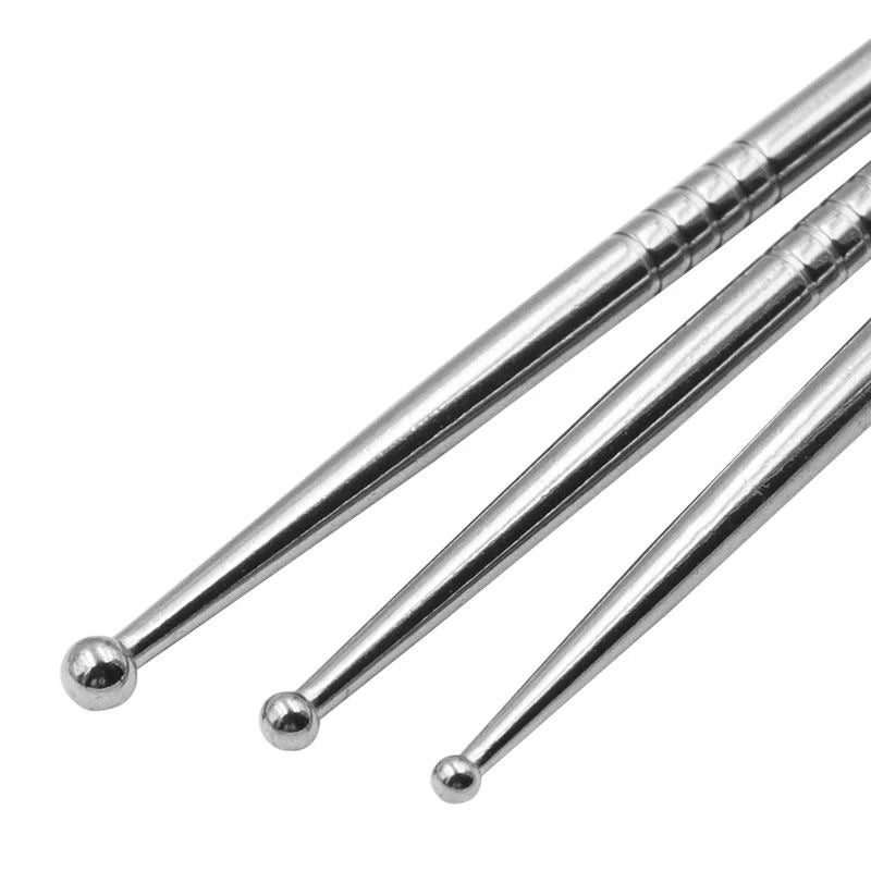 S/M/L Acupuncture Pen Stainless Steel Manual Acupuncture Pen Trigger Point Massager Deep Tissue Massage For Body Face Massage Peaceful Pleasures Health and Wellness