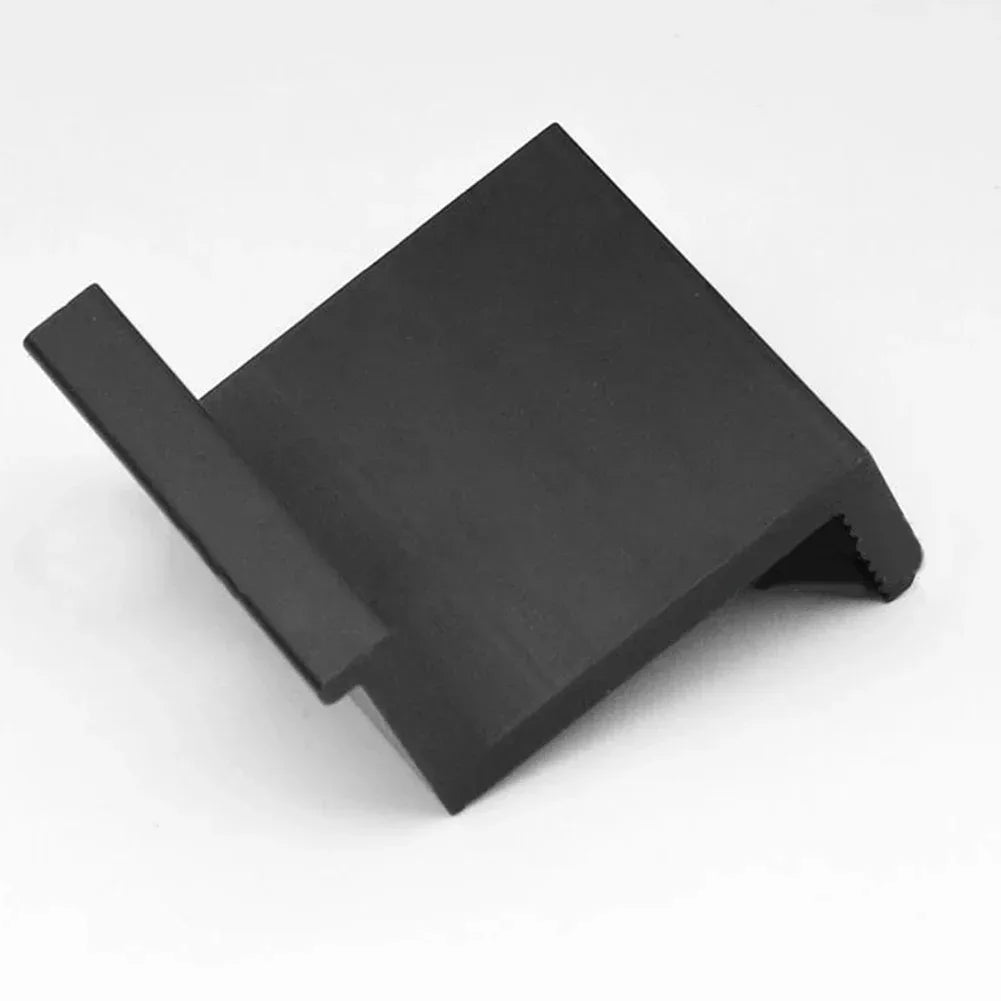 10Pcs Black Aluminum Alloy PV Solar Panel End Clamp Photovoltaic Bracket Mount Accessories Side Pressure Block Peaceful Pleasures Health and Wellness