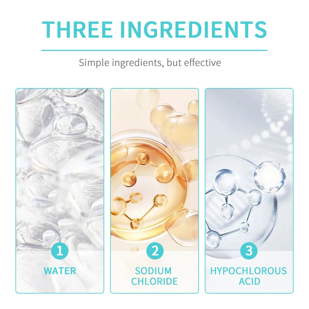 Daily Rescue Facial Spray for Sensitive Skin Hypochlorous Acid Spray Helps Reduce Redness Breakouts Soothing pH Balancing Toner Peaceful Pleasures Health and Wellness