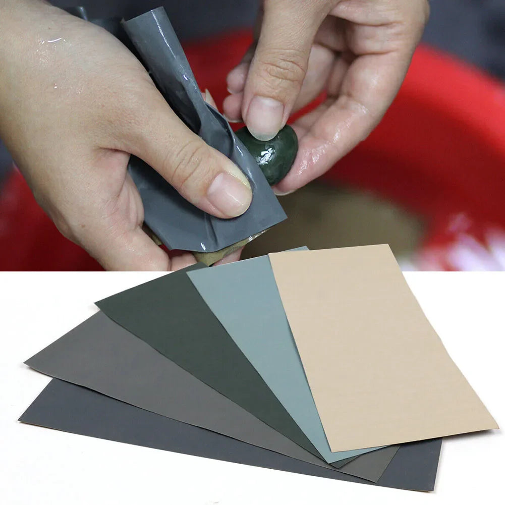 5-Pack Wet & Dry Sandpaper 2000–7000 Grit | Silicon Carbide