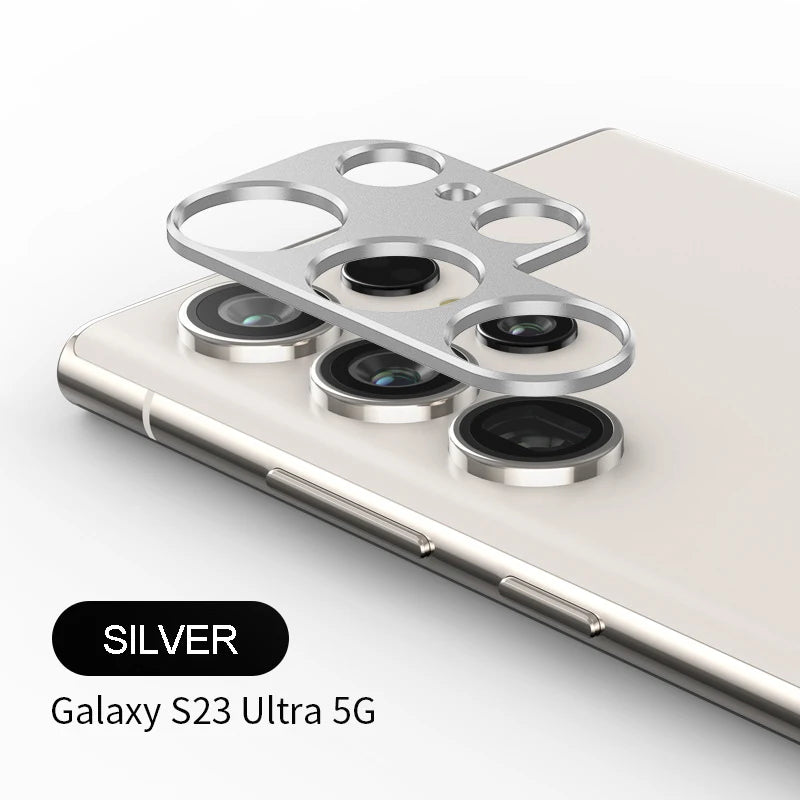 Camera Lens Protector for Samsung Galaxy S23 Ultra Accessories Cell Phone Lens Film for Samsung S22 Ultra Camera Protective Film Peaceful Pleasures Health and Wellness Silver for S23 Ultra